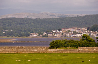 Arnside taken from Grange over Sands