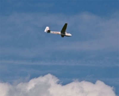 Glider over Longridge Fell