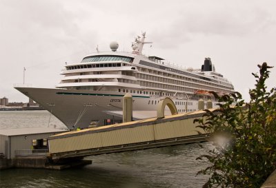 Crystal Symphony visiting Liverpool 29 August 2009