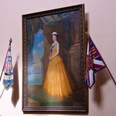 Painting of the The Queen    