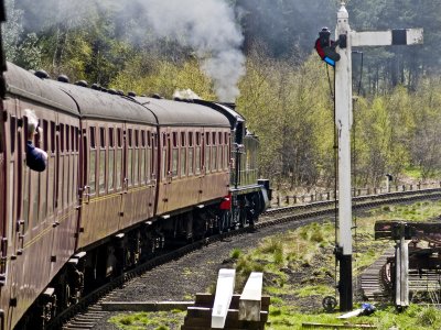 Steam on the NYMR