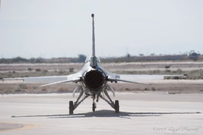 F-16 saying goodbye