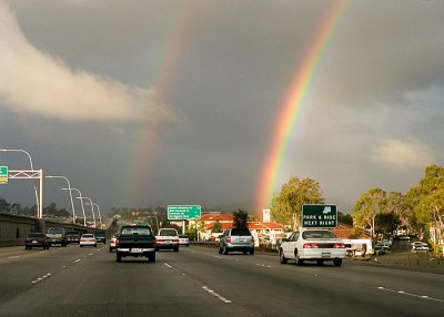 Rainbow on the Way Home