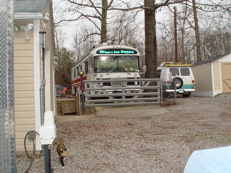 THE PAD INCLUDES A DECK AND IT IS ALL FENCED IN FOR BUDDY, IF NEEDED