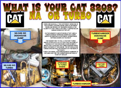 WHAT IS YOUR CAT 3208? NA OR TURBO