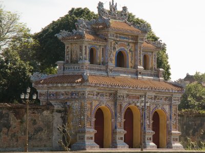 Regal gate of the Imperial City at the Citadel