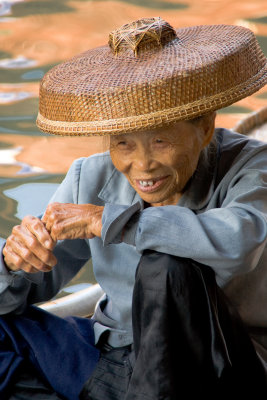 At a Floating Market, Thailand