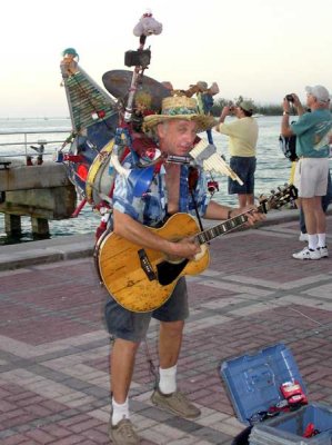 Street Performer at Mallory Square Sunset Celebration