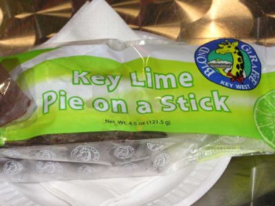 Key Lime Pie on a Stick