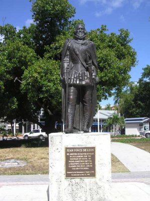 Ponce de Leon Statue