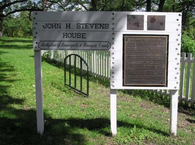 John H. Stevens House - 1st House in Minneapolis