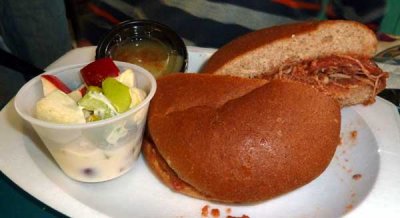 Pulled Pork Sandwich  at Honey Bear Ranch