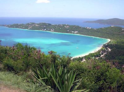 View of Magens Bay from Drake's Seat