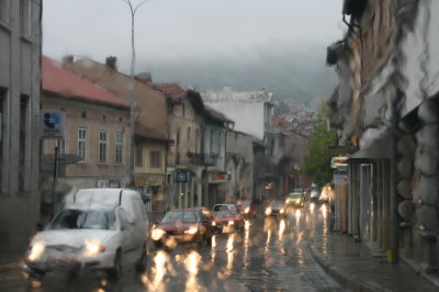 Bulgaria 2007- Heavy rain in Veliko Tarnovo