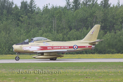 F - 86 Sabre ( Quebec Air Show ) 2010