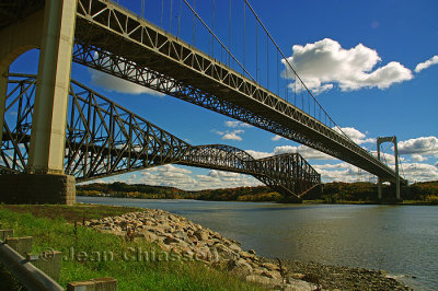Ponts de Qubec &Pont Pierre-Laporte - Quebec & Laporte Bridges