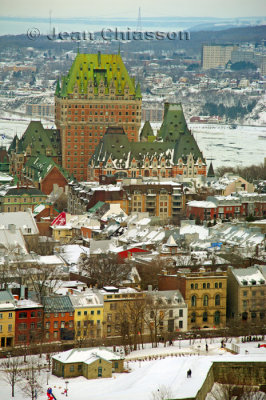 Québec vue de Haut   ( Québec  high view point  )