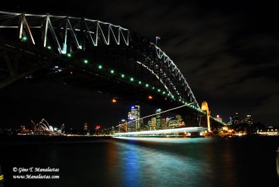Sydney Harbour Bridge and the Opera House