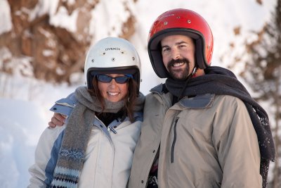 Tom & Deanna having fun!