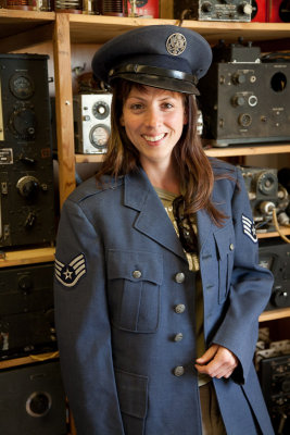 WWII museum uniform