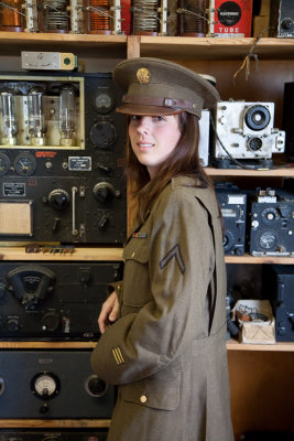 WWII museum uniform