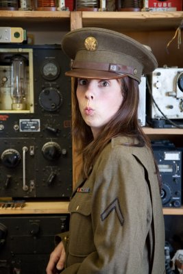 WWII museum uniform