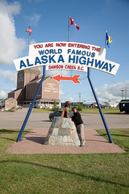 Mile 0 of Alaska Highway