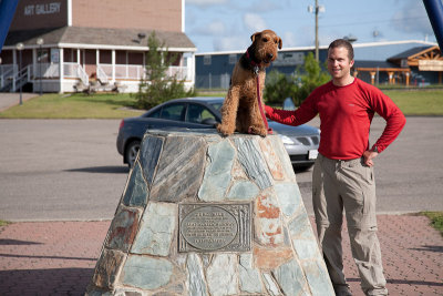 Mile 0 of Alaska Highway