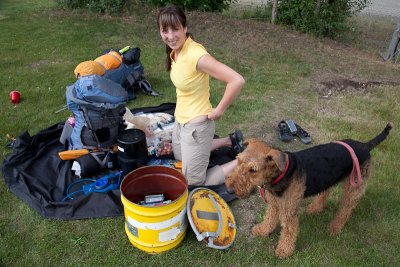Packing our gear