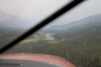 Landing on Circle Lake