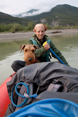 Down the Alatna river