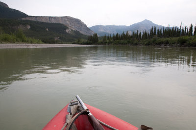 Down the Alatna river