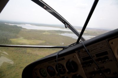 Base for Bettles float plane pond