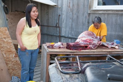 Caribou meat