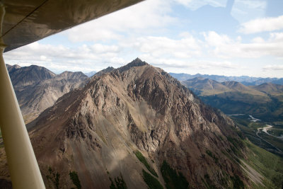 View Southeast from Broad Pass