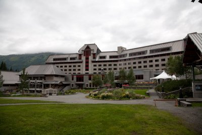 Famous Alyeska hotel in Girdwood
