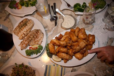 Had our halibut prepared at a local restaurant