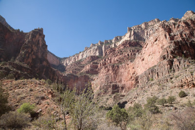 On the way up