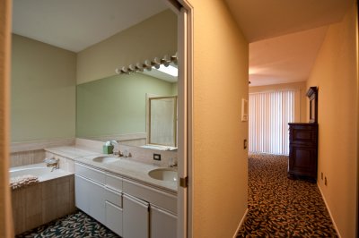 Bath in bedroom suite 2