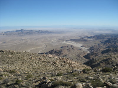 View to the east from the summit