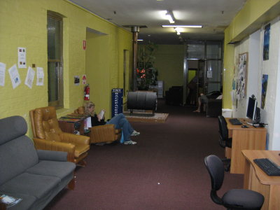 The lounge at CCB