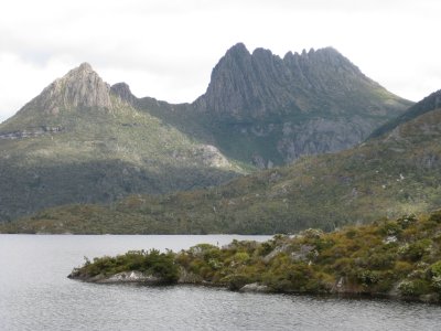 Close up of Cradle Mountain