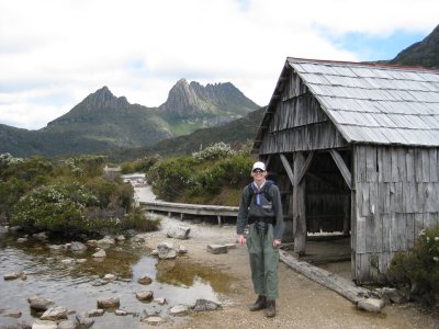 The boat house on Dove Lake