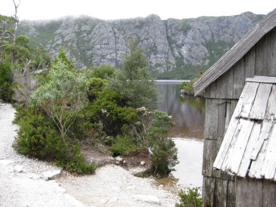 Boat house on Cradle Lake