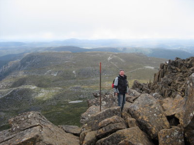 Wolfgang - the German who gave me a lift to the start of the walk