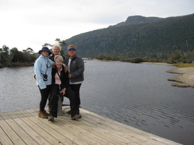 Aussie ladies Barb, Sandy, Sheri and Marilyn