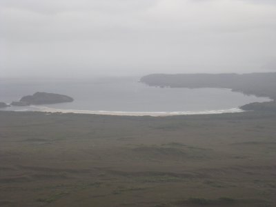 Louisa Beach from low the Ironbounds