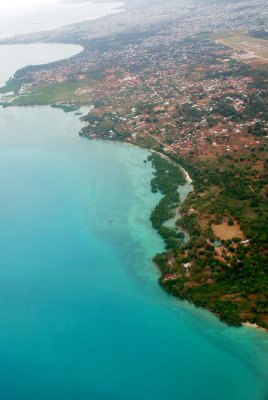 Zanzibar Island from above