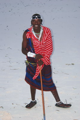 A modern Masaii Guard