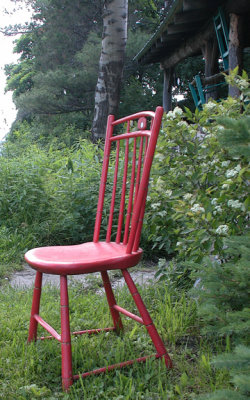 red chair